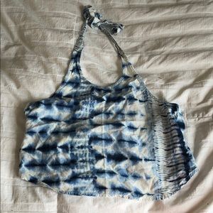 Billabong tie behind tube top
